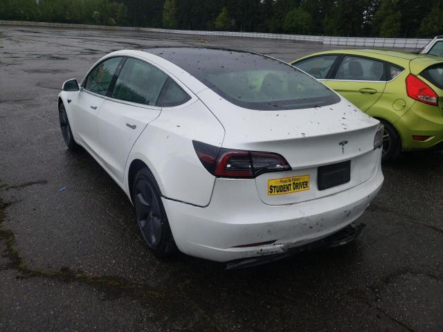 Photo 3 from auction – 2020 TESLA MODEL 3 with VIN 5YJ3E1EA5LF613601