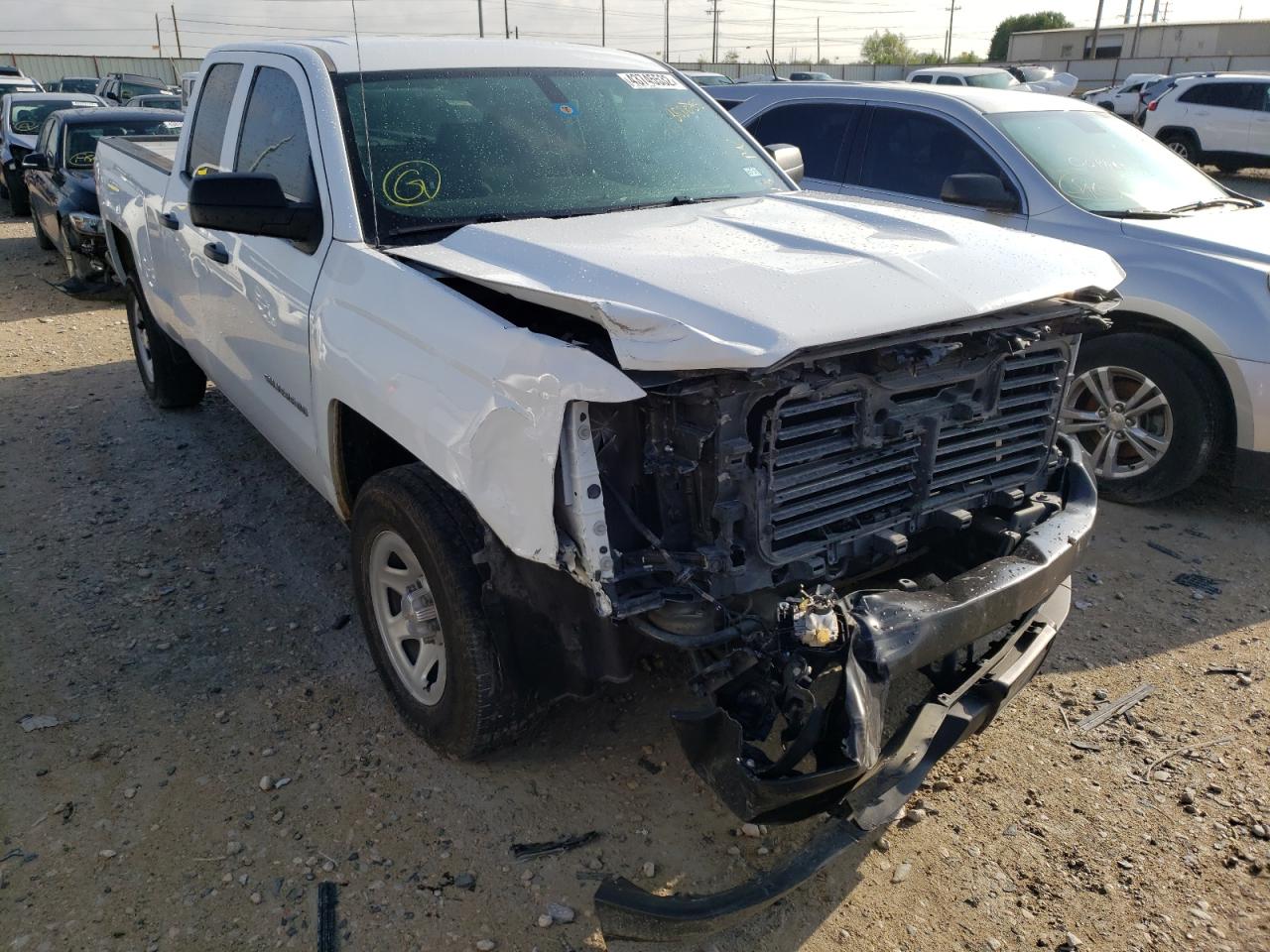 CHEVROLET SILVERADO 2018 with VIN 1GCRCNEC4JZ382058 - Photo from auction
