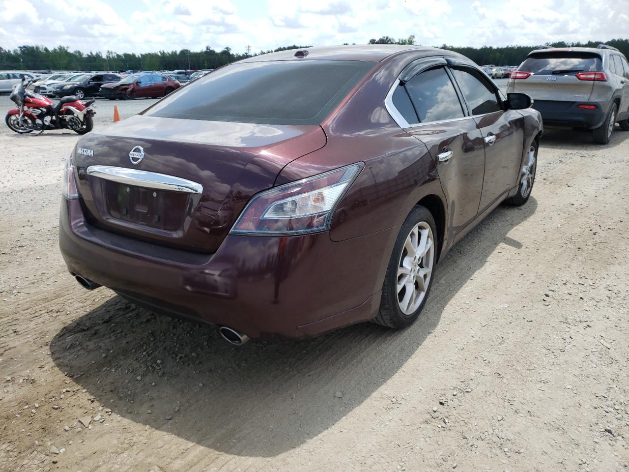 Photo 4 from auction – 2014 NISSAN MAXIMA S with VIN 1N4AA5AP1EC475484