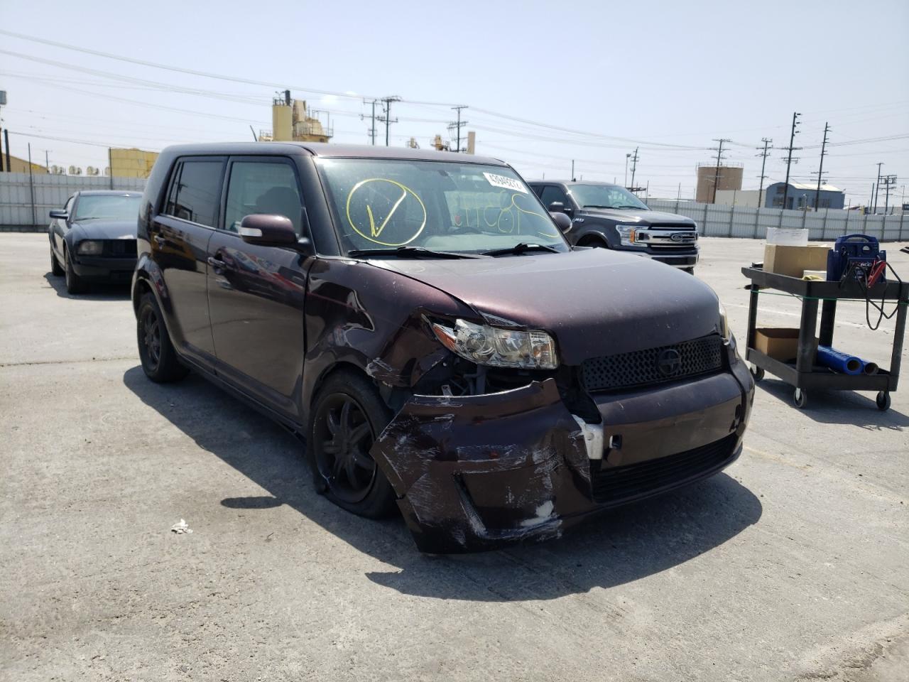 TOYOTA SCION XB 2008 with VIN JTLKE50E081054136 - Photo from auction