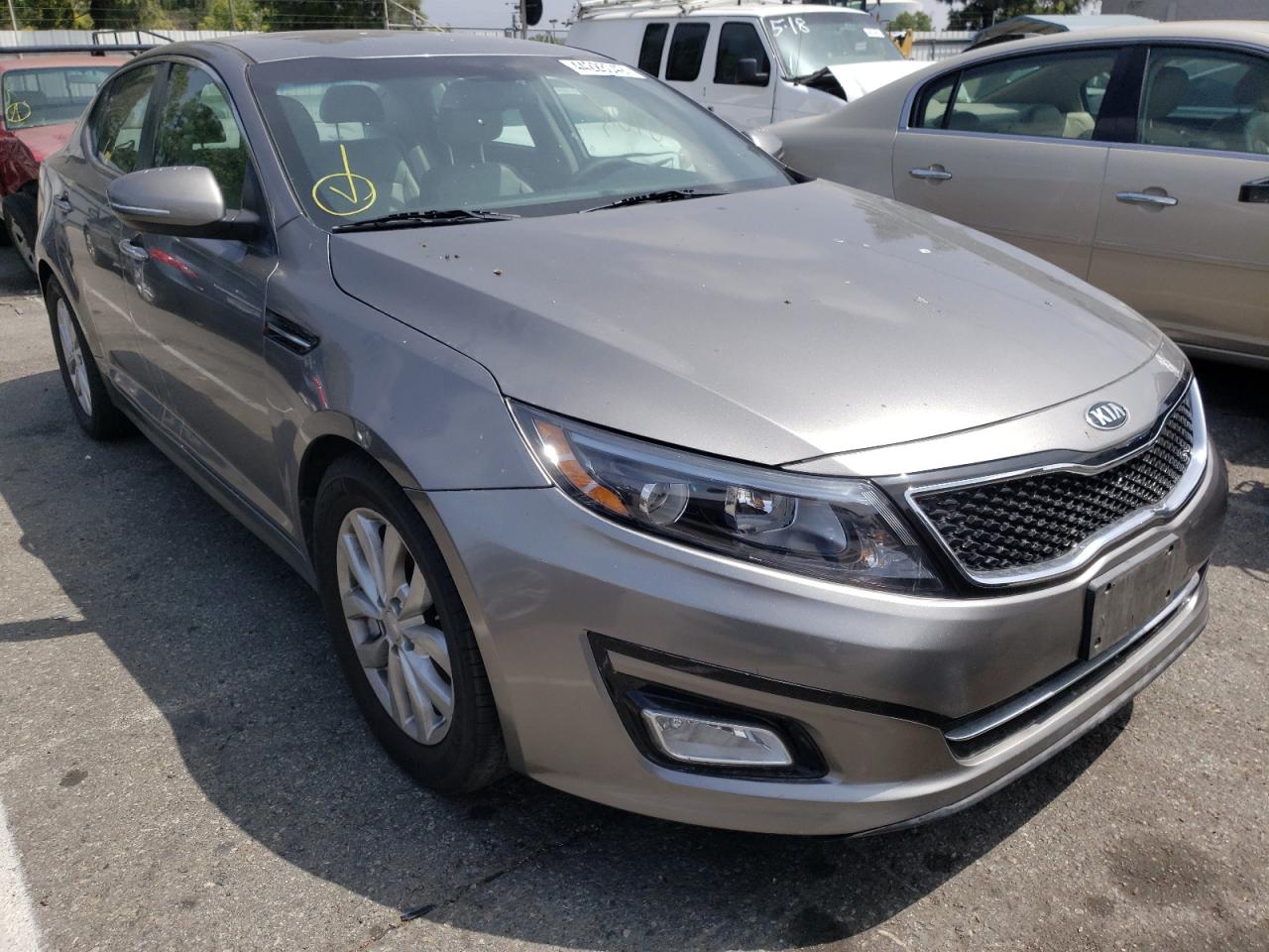 KIA OPTIMA EX 2015 with VIN 5XXGN4A79FG444830 - Photo from auction