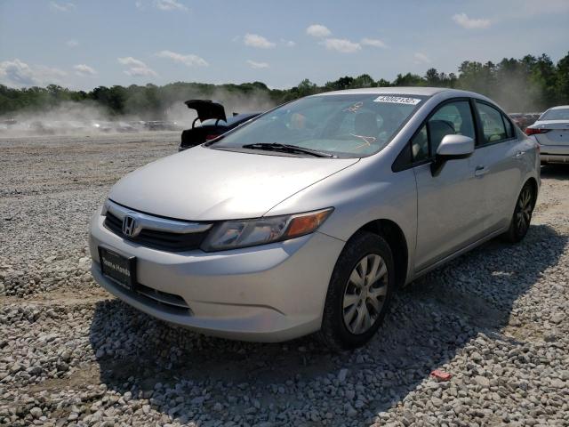 Photo 2 from auction – 2012 HONDA CIVIC LX with VIN 19XFB2F55CE075811