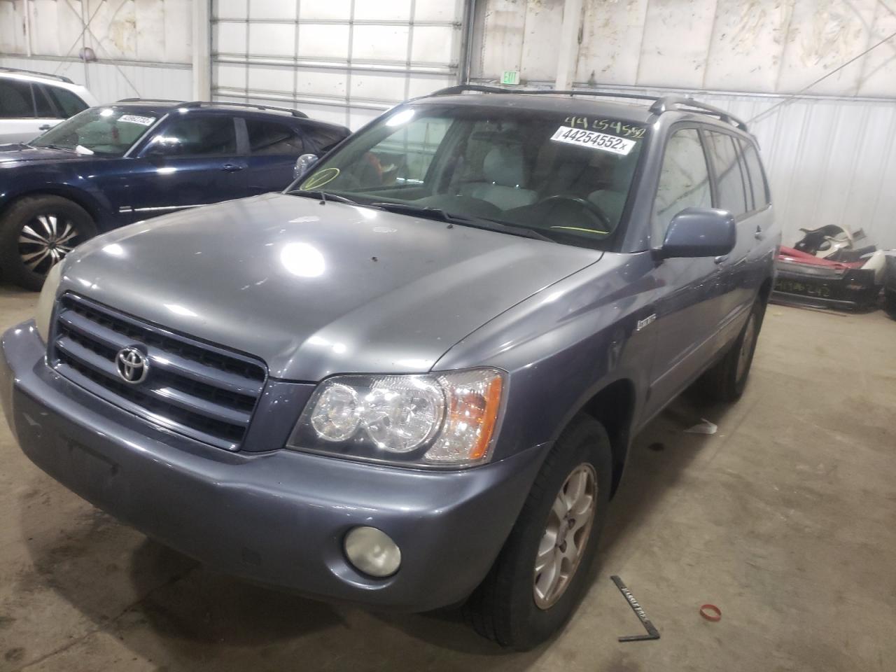 Photo 2 from auction – 2001 TOYOTA HIGHLANDER with VIN JTEHF21A910022337
