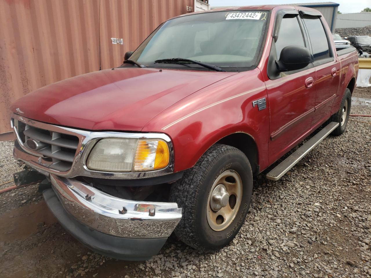 Photo 2 from auction – 2003 FORD F150 SUPER with VIN 1FTRW07L03KD36293