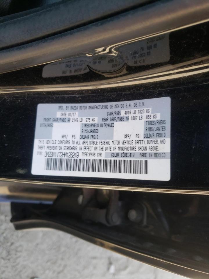 Zdjęcie 10 z aukcji – 2017 MAZDA 3 TOURING z VIN 3MZBN1V72HM128249