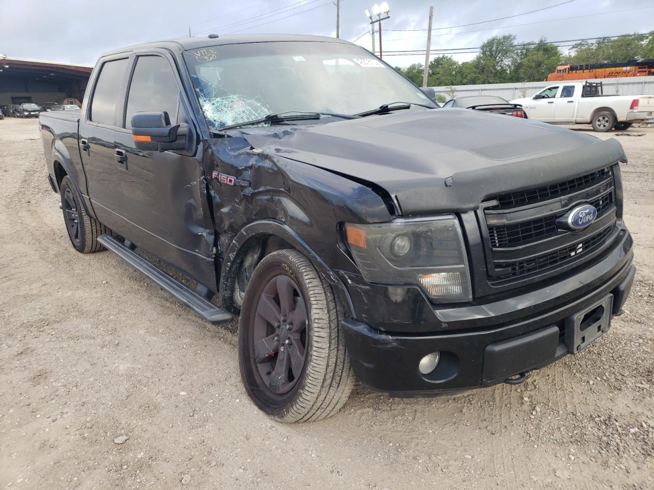 FORD F150 SUPER 2013 with VIN 1FTFW1EF7DFC09878 - Photo from auction