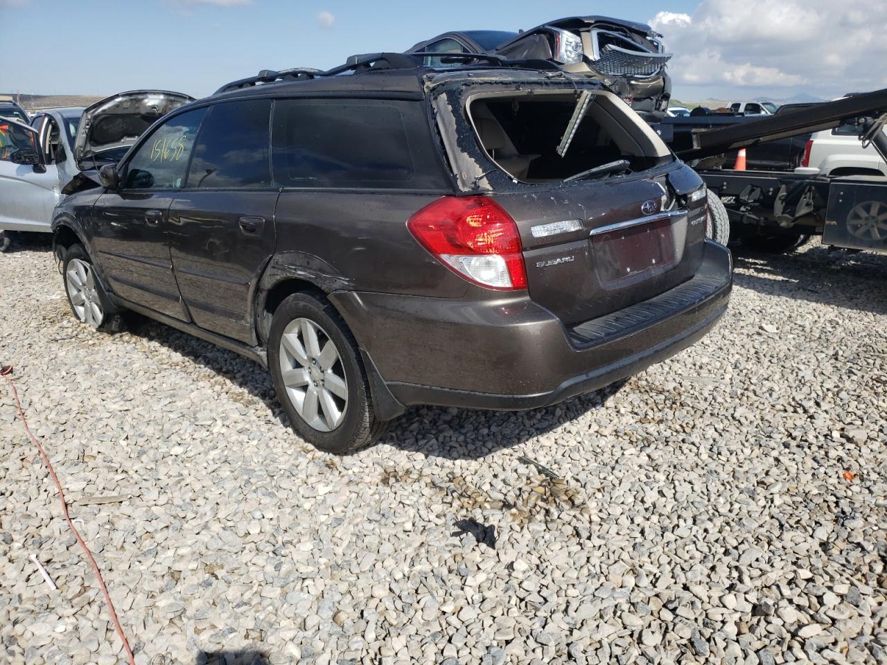 Photo 3 from auction – 2008 SUBARU OUTBACK 2. with VIN 4S4BP62C587303157
