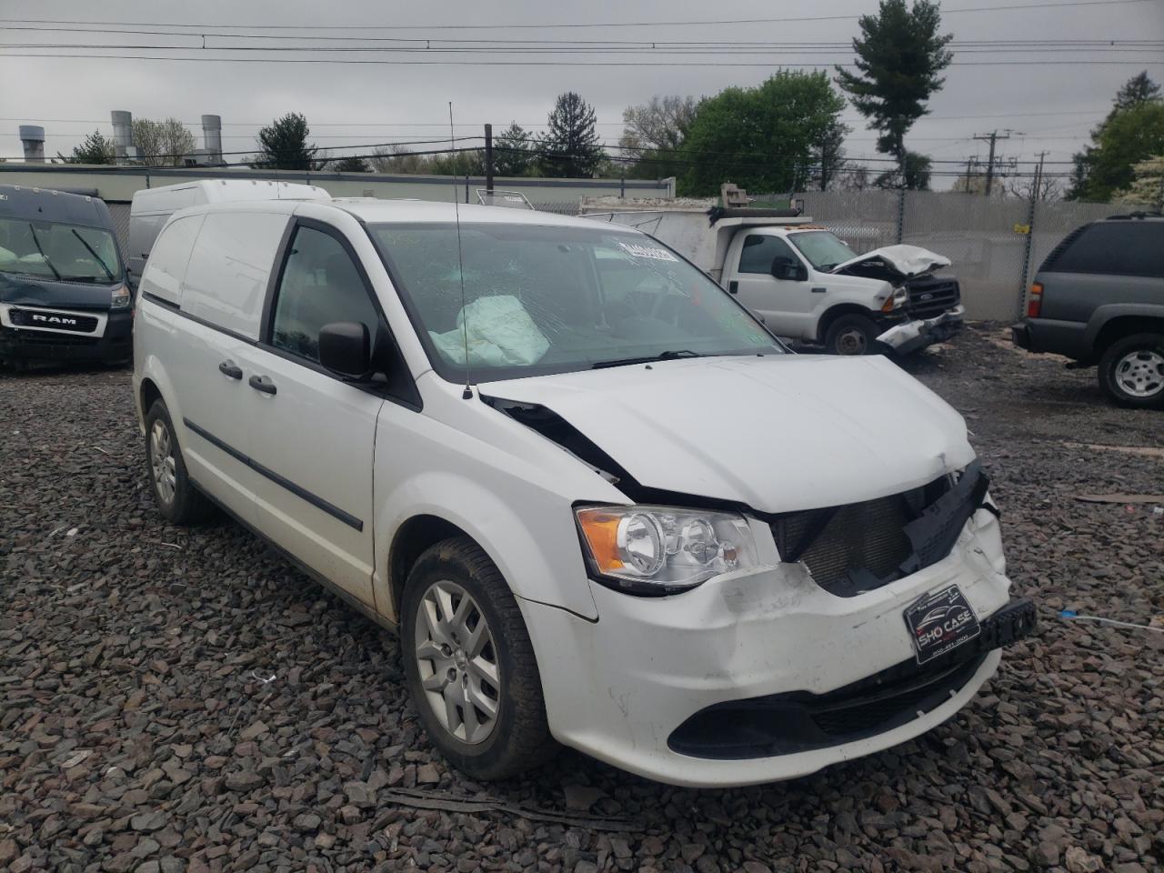 RAM TRADESMAN 2014 with VIN 2C4RRGAG5ER417578 - Photo from auction