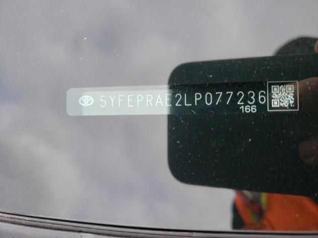 Photo 10 from auction – 2020 TOYOTA COROLLA LE with VIN 5YFEPRAE2LP077236
