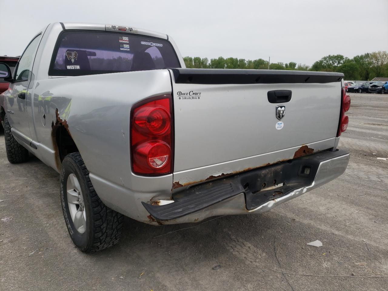Photo 9 from auction – 2007 DODGE RAM 1500 S with VIN 1D7HA16K47J520601