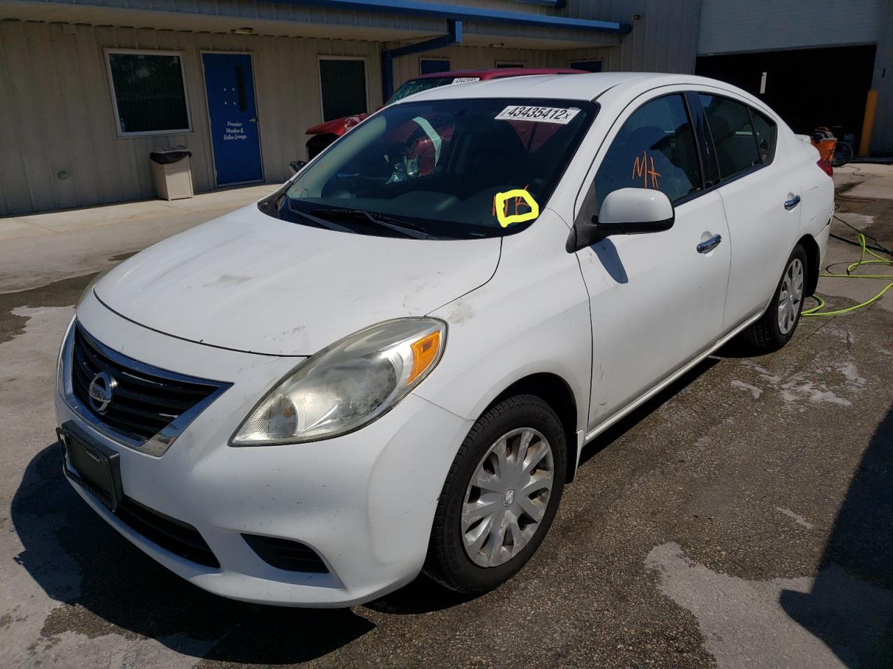 Photo 2 from auction – 2014 NISSAN VERSA S with VIN 3N1CN7AP6EL821667
