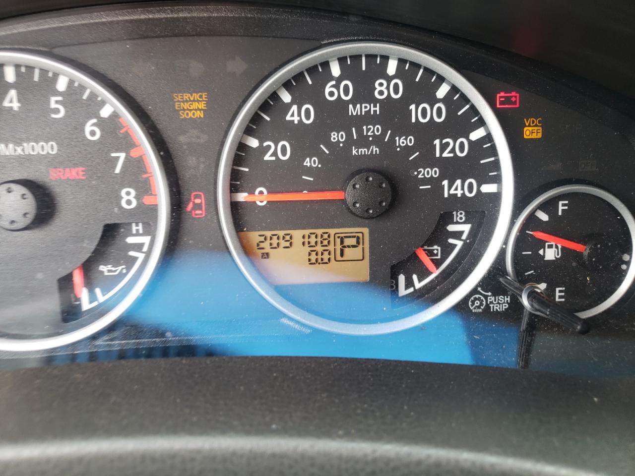 Photo 8 from auction – 2008 NISSAN PATHFINDER with VIN 5N1AR18B18C620786