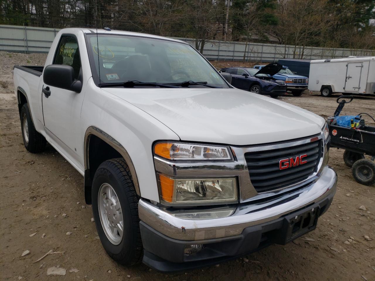 GMC CANYON 2008 with VIN 1GTCS14E388158199 - Photo from auction