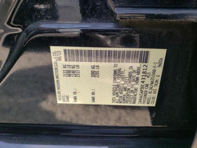 Zdjęcie 10 z aukcji – 2014 NISSAN MAXIMA S z VIN 1N4AA5AP3EC431812