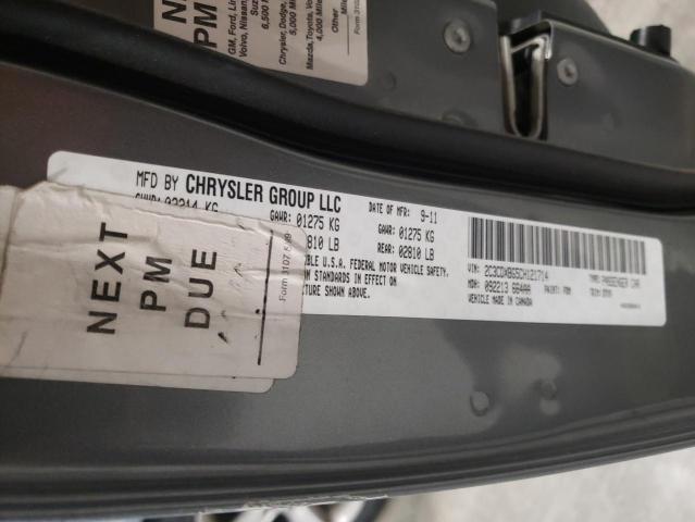 Photo 10 from auction – 2012 DODGE CHARGER SE with VIN 2C3CDXBG5CH121714