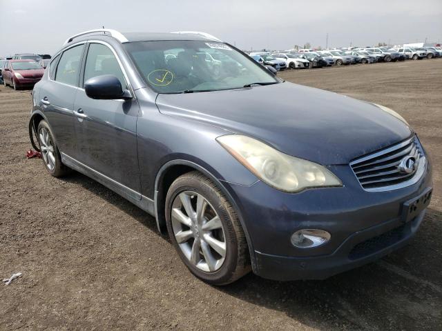 INFINITI EX35 BASE 2010 with VIN JN1AJ0HR8AM752059 - Photo from auction