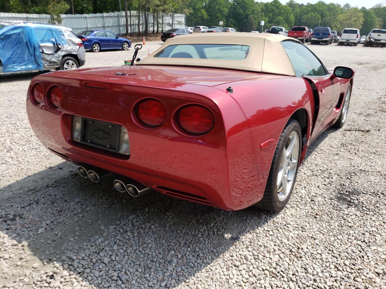 Photo 4 from auction – 2002 CHEVROLET CORVETTE with VIN 1G1YY32G025114487