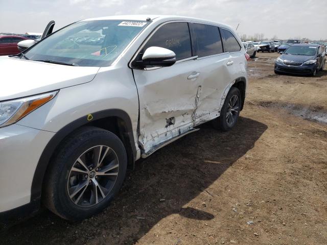 Photo 9 from auction – 2018 TOYOTA HIGHLANDER with VIN 5TDBZRFH3JS867262