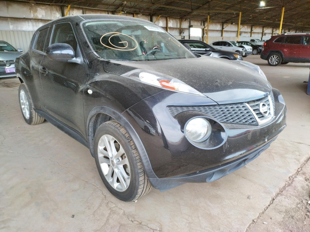 NISSAN JUKE S 2014 with VIN JN8AF5MR8ET451289 - Photo from auction
