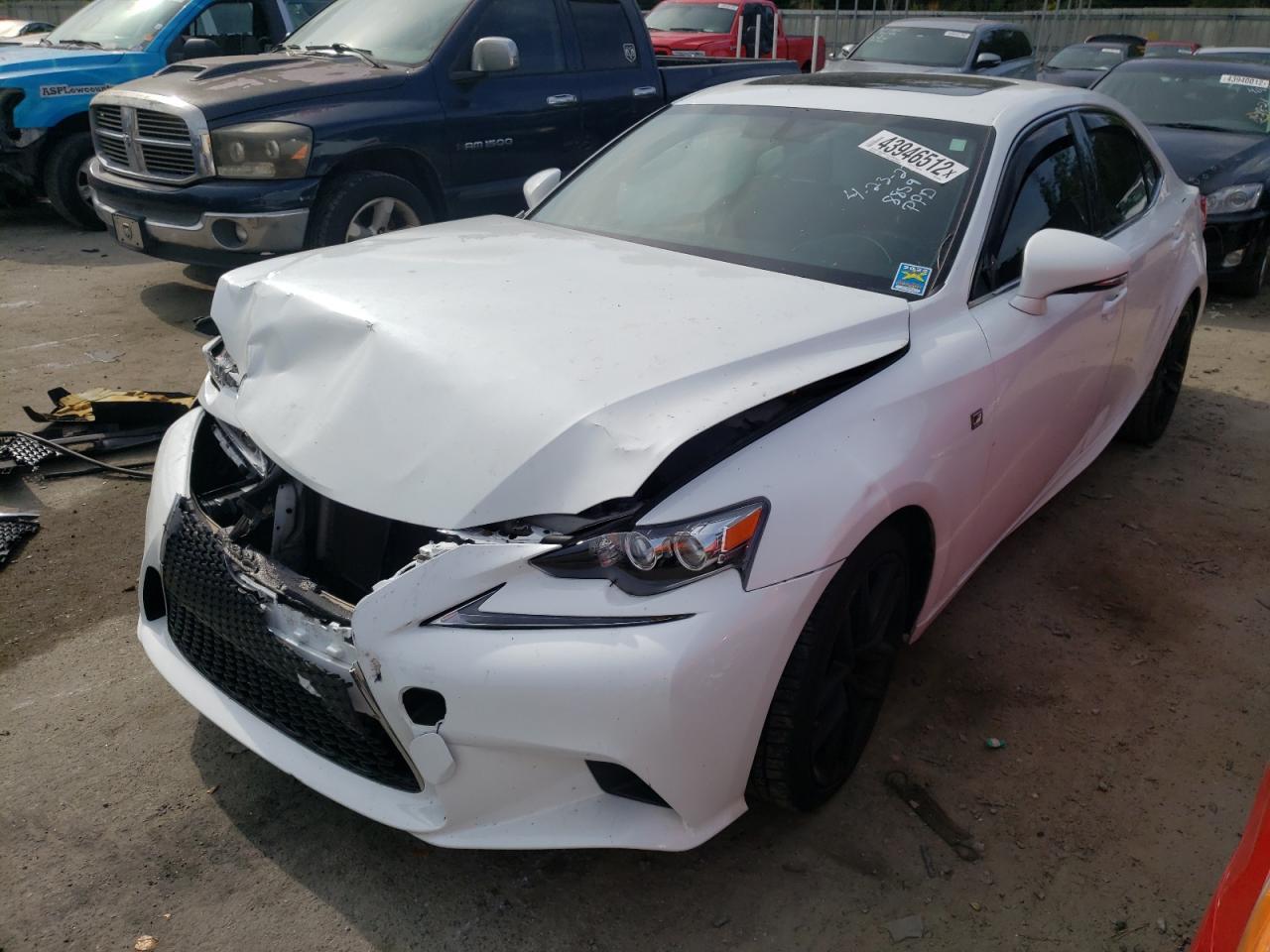 Photo 2 from auction – 2014 LEXUS IS 250 with VIN JTHBF1D29E5038859