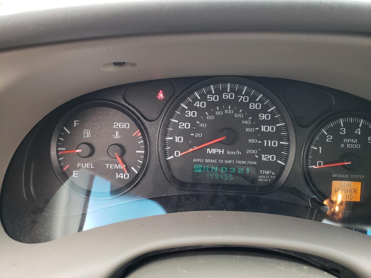 Photo 8 from auction – 2001 CHEVROLET IMPALA LS with VIN 2G1WH55K719123742