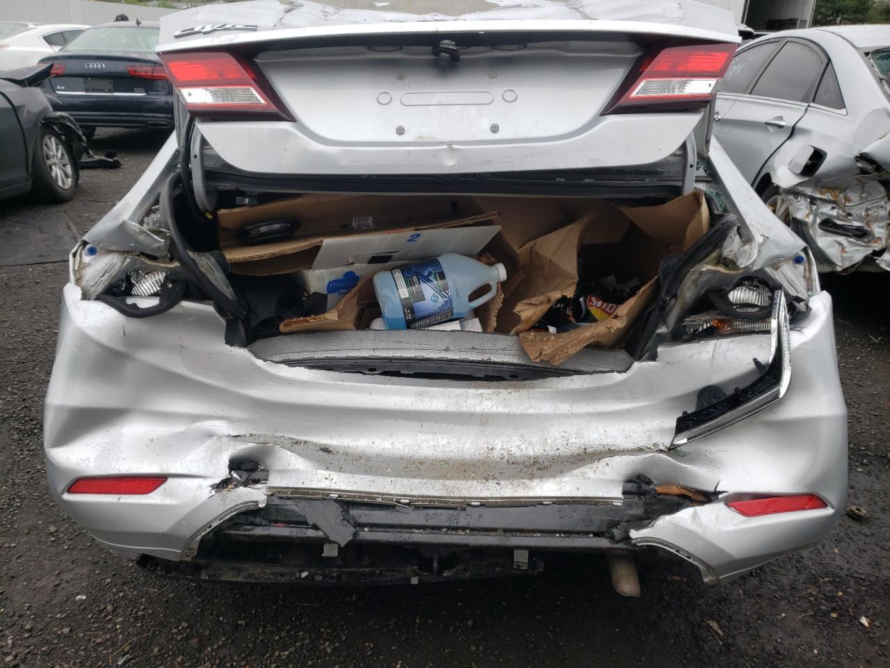 Photo 9 from auction – 2013 HONDA CIVIC LX with VIN 2HGFB2F5XDH513438