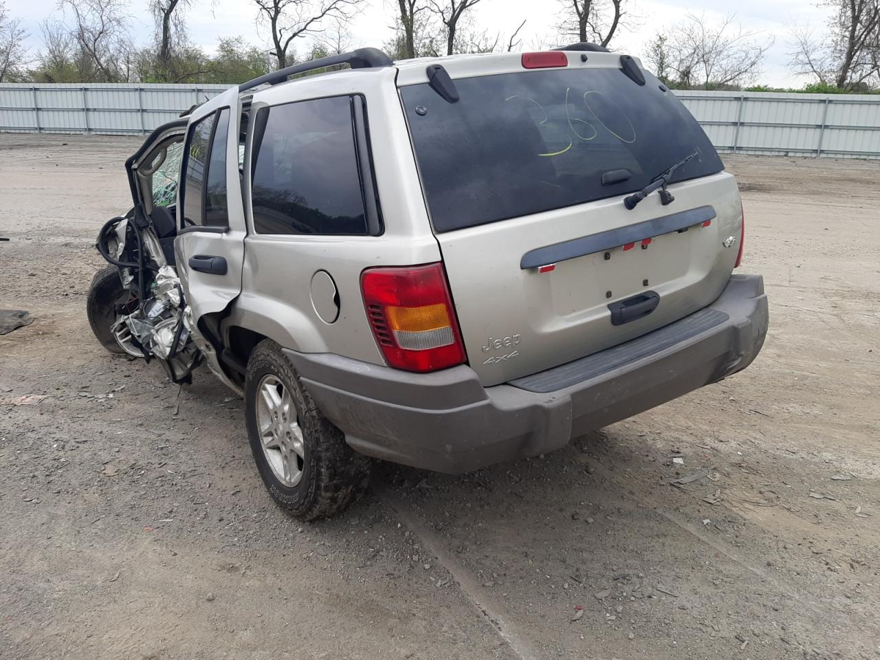 Photo 3 from auction – 2004 JEEP GRAND CHER with VIN 1J4GW48S94C193984