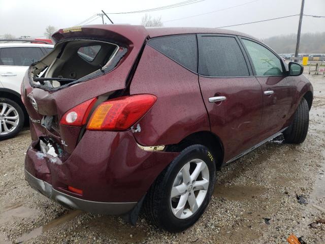 Photo 4 from auction – 2009 NISSAN MURANO S with VIN JN8AZ18U69W100867