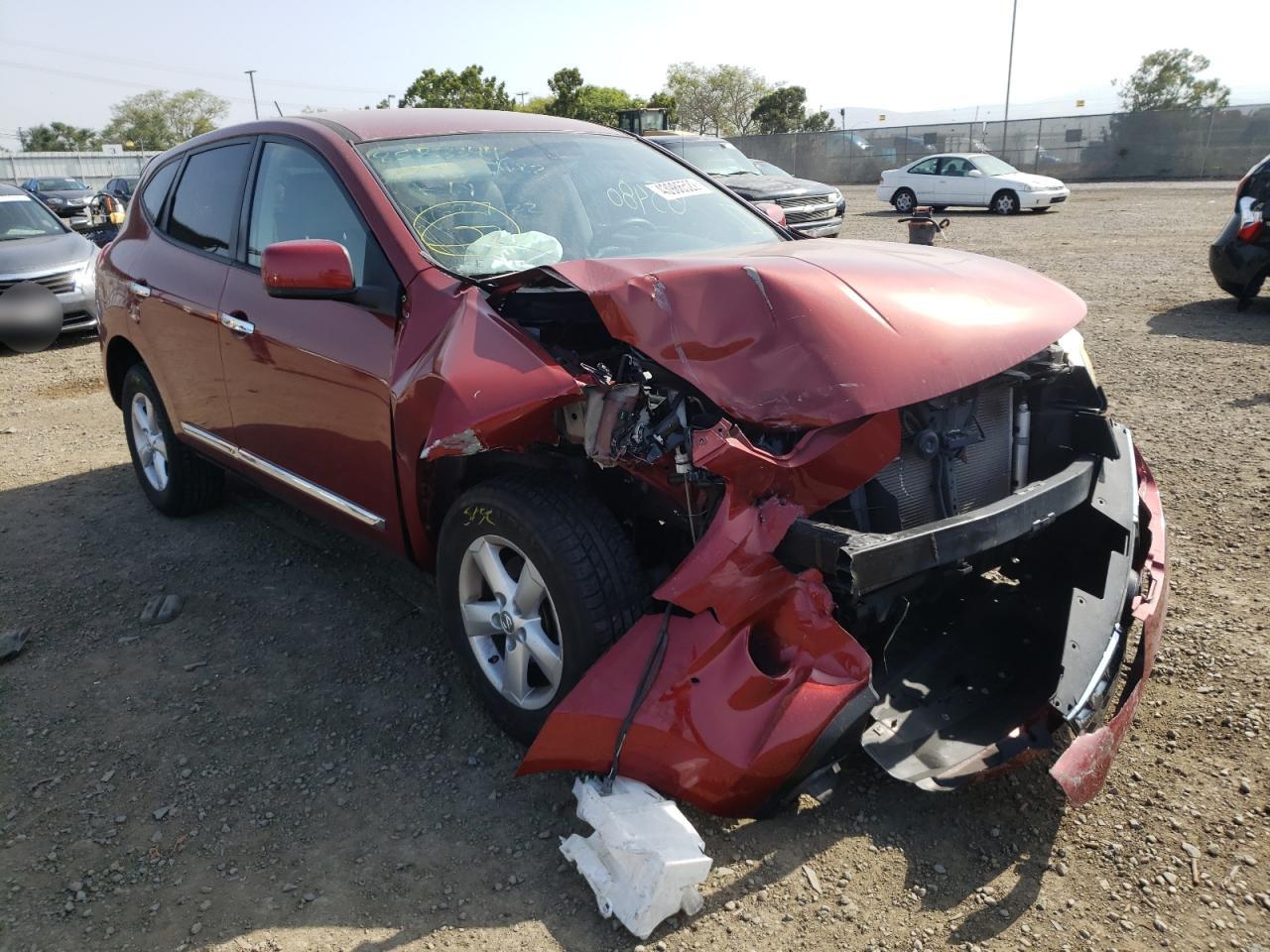 Photo 1 from auction – 2013 NISSAN ROGUE S with VIN JN8AS5MT0DW554453