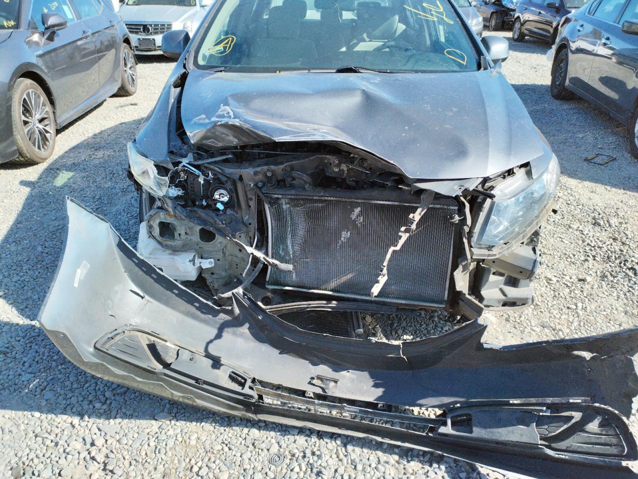 Photo 9 from auction – 2013 HONDA CIVIC LX with VIN 19XFB2F51DE262089