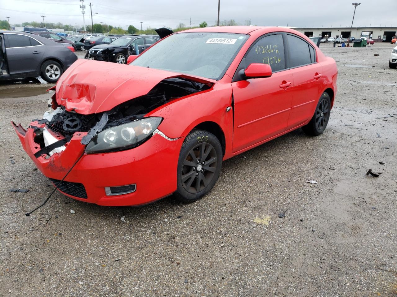Photo 2 from auction – 2007 MAZDA 3 I with VIN JM1BK32F771634576