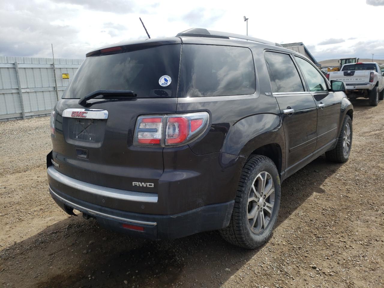 Photo 4 from auction – 2015 GMC ACADIA SLT with VIN 1GKKVRKD7FJ196475