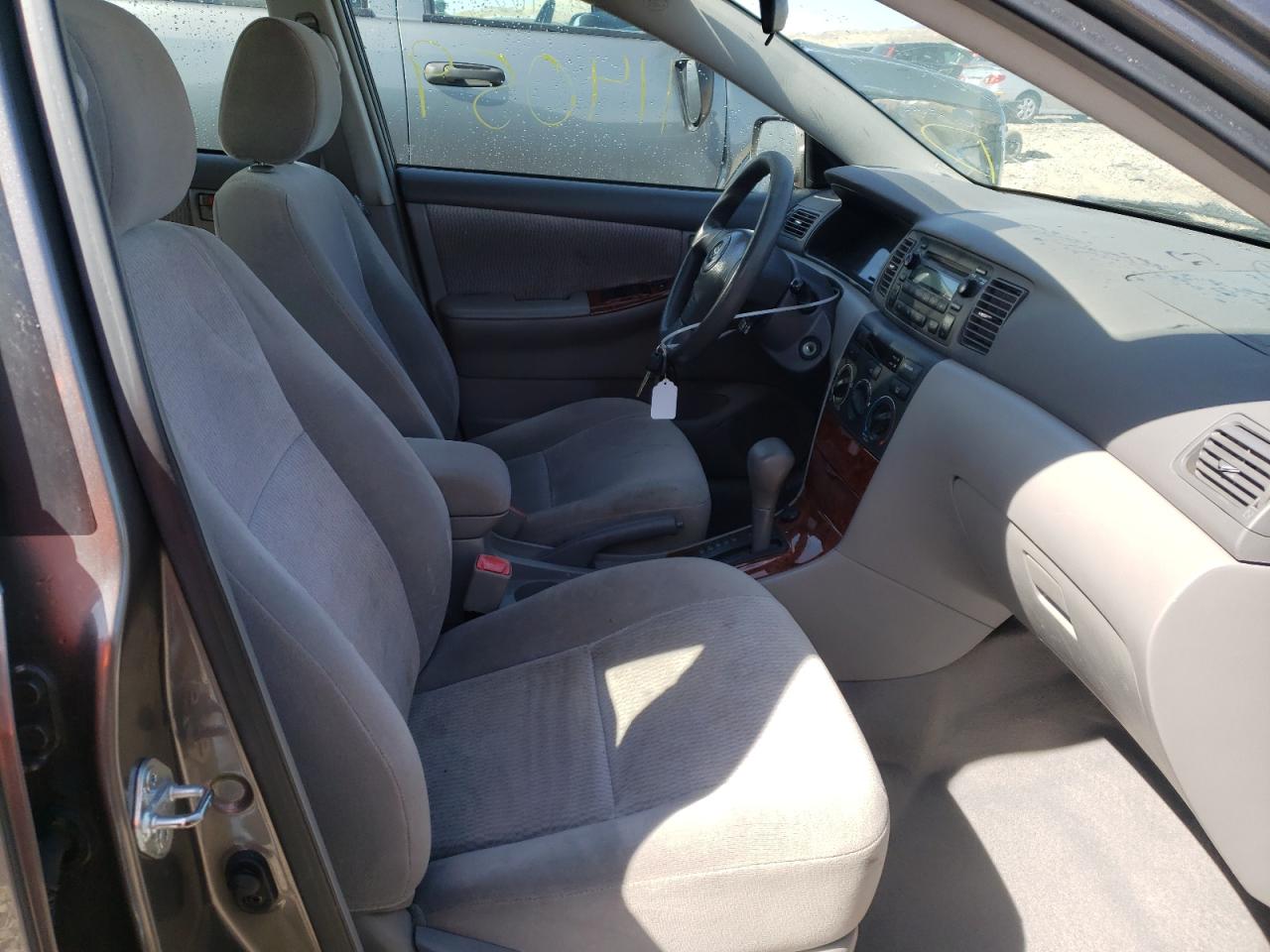 Photo 5 from auction – 2005 TOYOTA COROLLA CE with VIN 1NXBR30E65Z489611