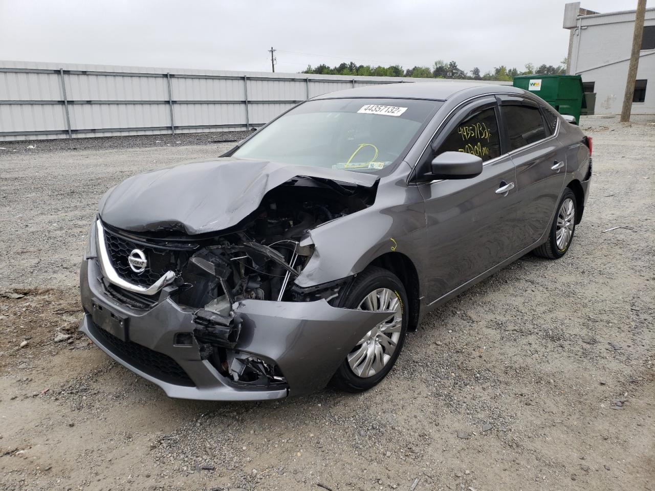 Photo 2 from auction – 2016 NISSAN SENTRA S with VIN 3N1AB7AP2GY269512