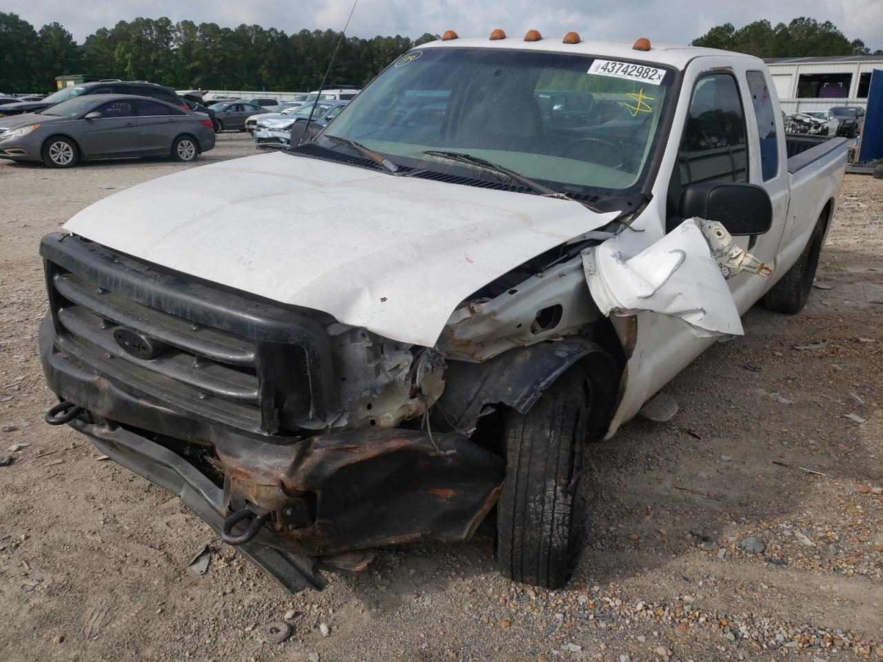 Photo 2 from auction – 2001 FORD F250 SUPER with VIN 1FTNX20L31EA86903