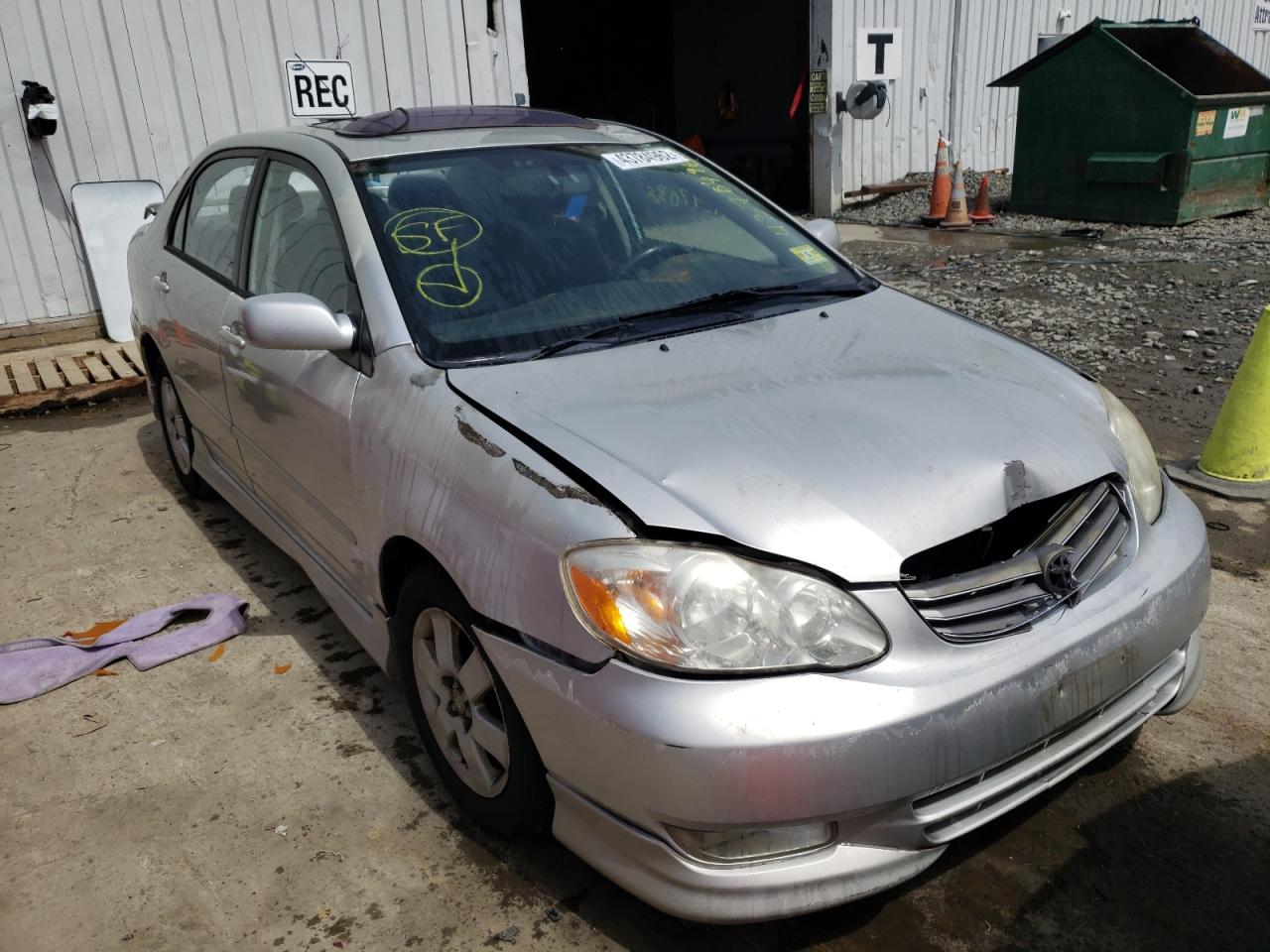 Photo 9 from auction – 2003 TOYOTA COROLLA CE with VIN 2T1BR32E53C135915