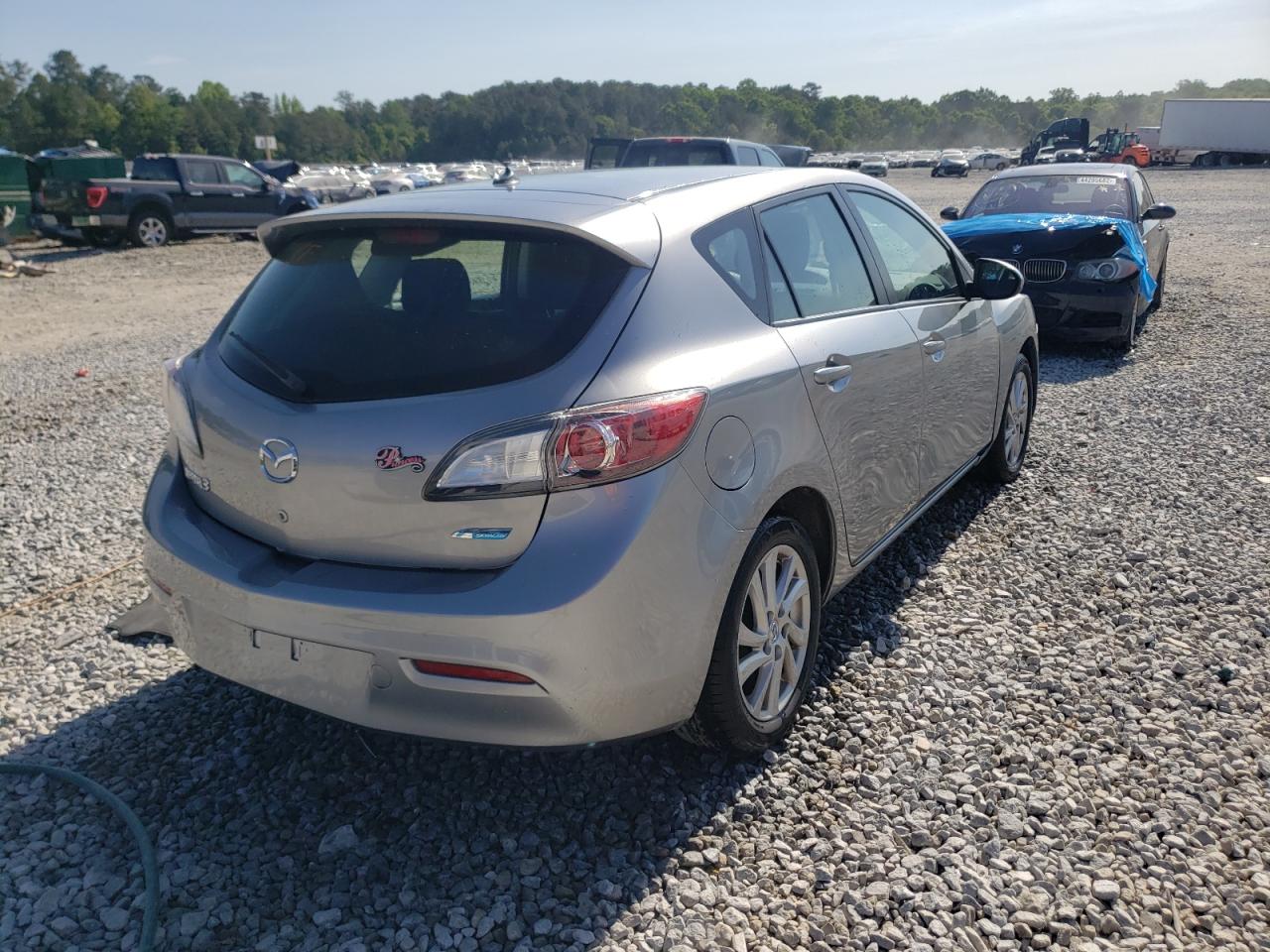 Photo 4 from auction – 2012 MAZDA 3 I with VIN JM1BL1L76C1554754