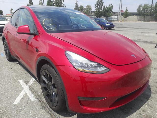 TESLA MODEL Y 2020 with VIN 5YJYGDEE7LF045534 - Photo from auction