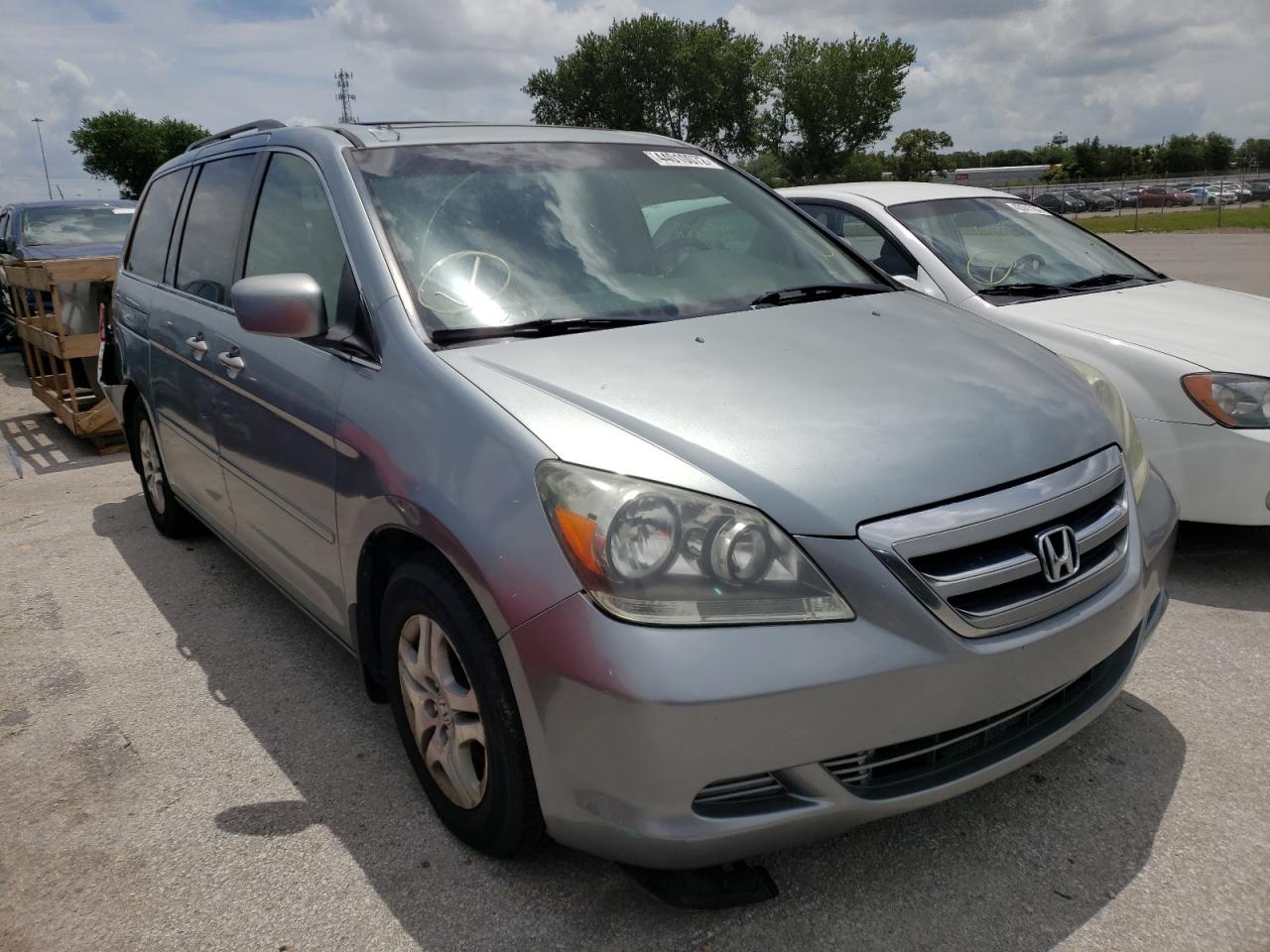 HONDA ODYSSEY EX 2006 with VIN 5FNRL38686B090985 - Photo from auction