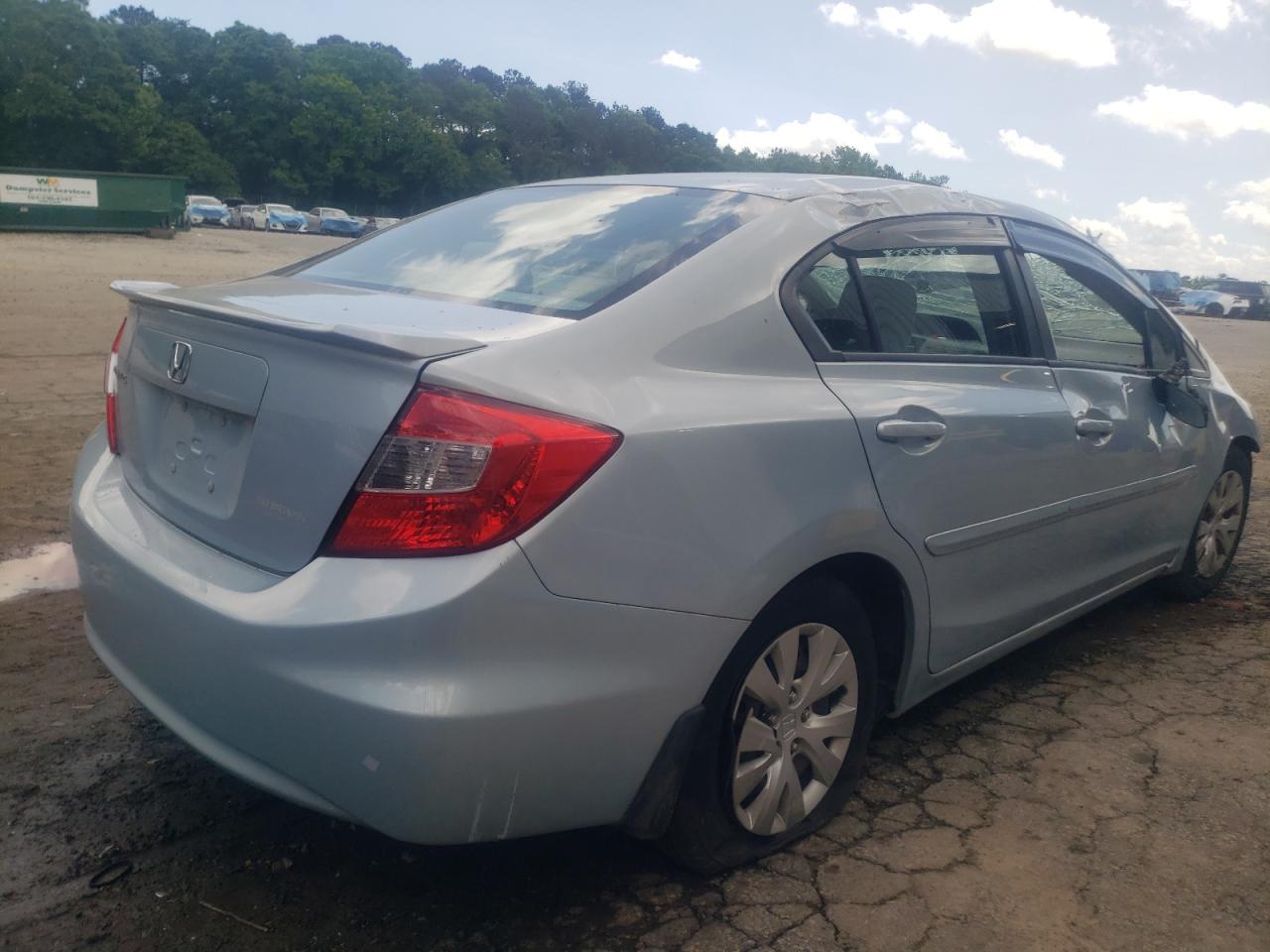Photo 4 from auction – 2012 HONDA CIVIC LX with VIN 19XFB2F59CE080459