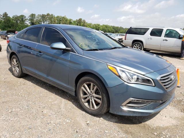 HYUNDAI SONATA SE 2015 with VIN 5NPE24AF2FH257814 - Photo from auction