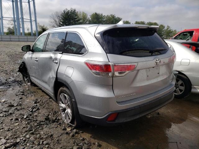 Photo 3 from auction – 2015 TOYOTA HIGHLANDER with VIN 5TDJKRFH2FS177297