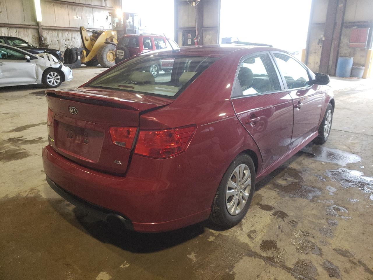 Photo 4 from auction – 2012 KIA FORTE EX with VIN KNAFU4A25C5562552