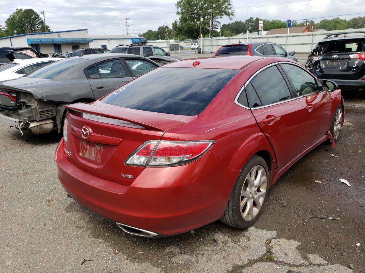 Photo 4 from auction – 2009 MAZDA 6 S with VIN 1YVHP82B695M21419
