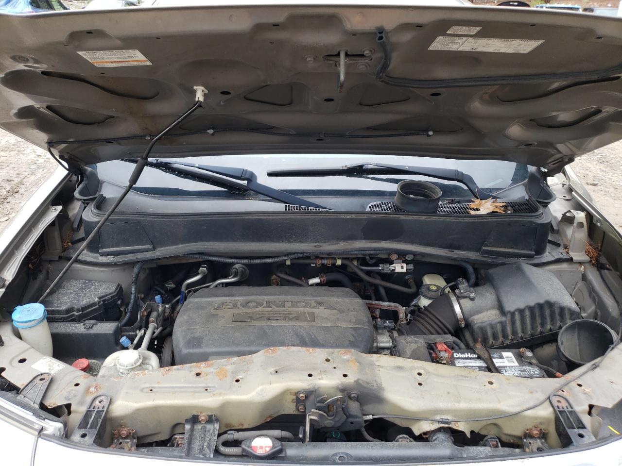 Photo 7 from auction – 2009 HONDA PILOT EXL with VIN 5FNYF48579B035237