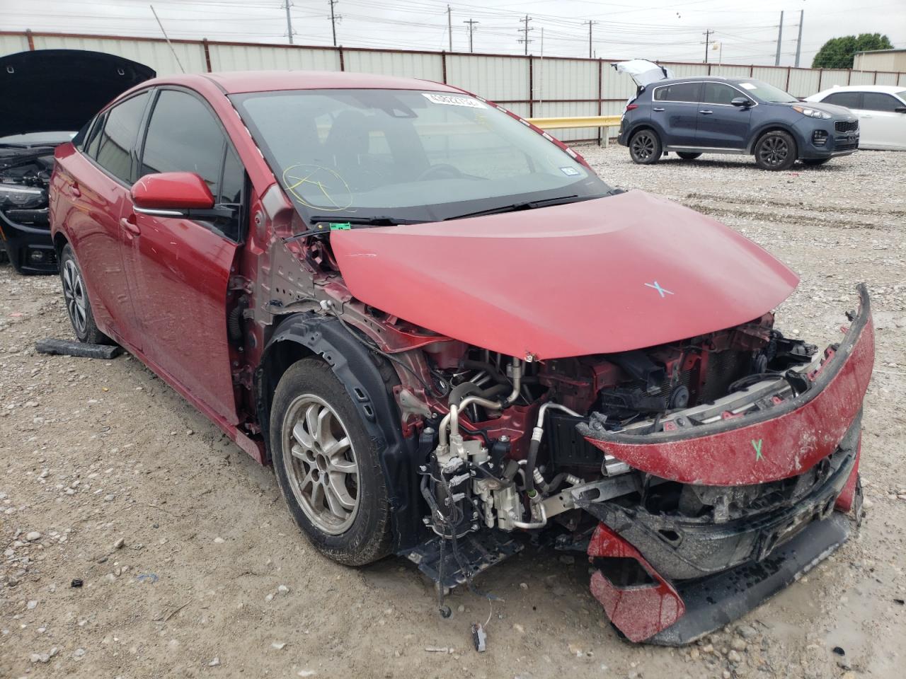 TOYOTA PRIUS PRIM 2018 with VIN JTDKARFP4J3084113 - Photo from auction