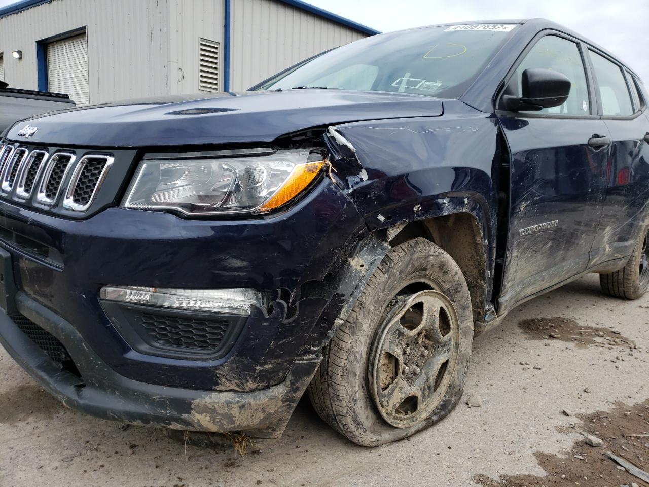 Photo 9 from auction – 2019 JEEP COMPASS SP with VIN 3C4NJDAB4KT789284