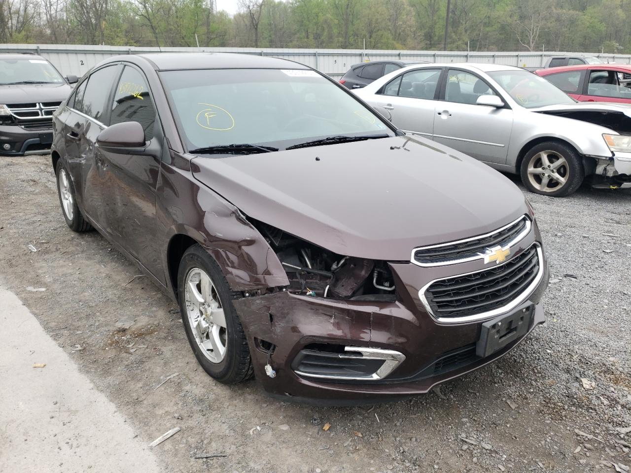 CHEVROLET CRUZE LT 2015 with VIN 1G1PC5SB4F7226746 - Photo from auction