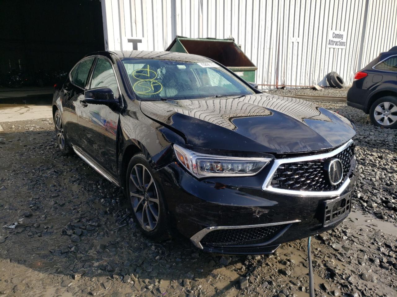ACURA TLX TECH 2018 with VIN 19UUB2F55JA010885 - Photo from auction