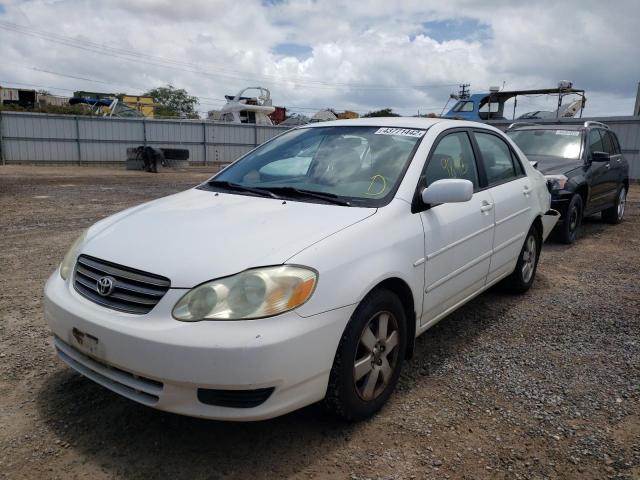 Photo 2 from auction – 2003 TOYOTA COROLLA CE with VIN 1NXBR38E63Z124783